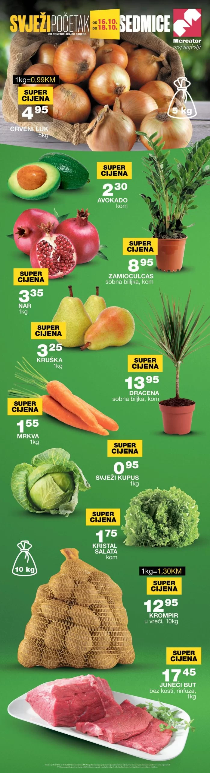 Mercator akcija SVJEŽA PONUDA