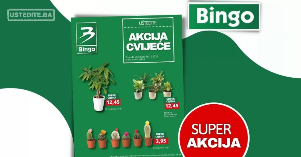 Bingo akcija CVIJEĆE