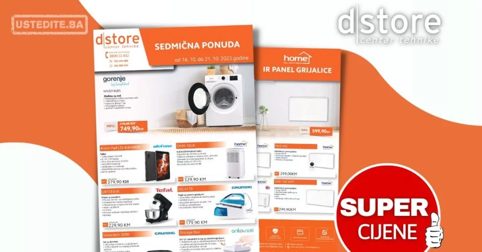 Dstore sedmična akcija