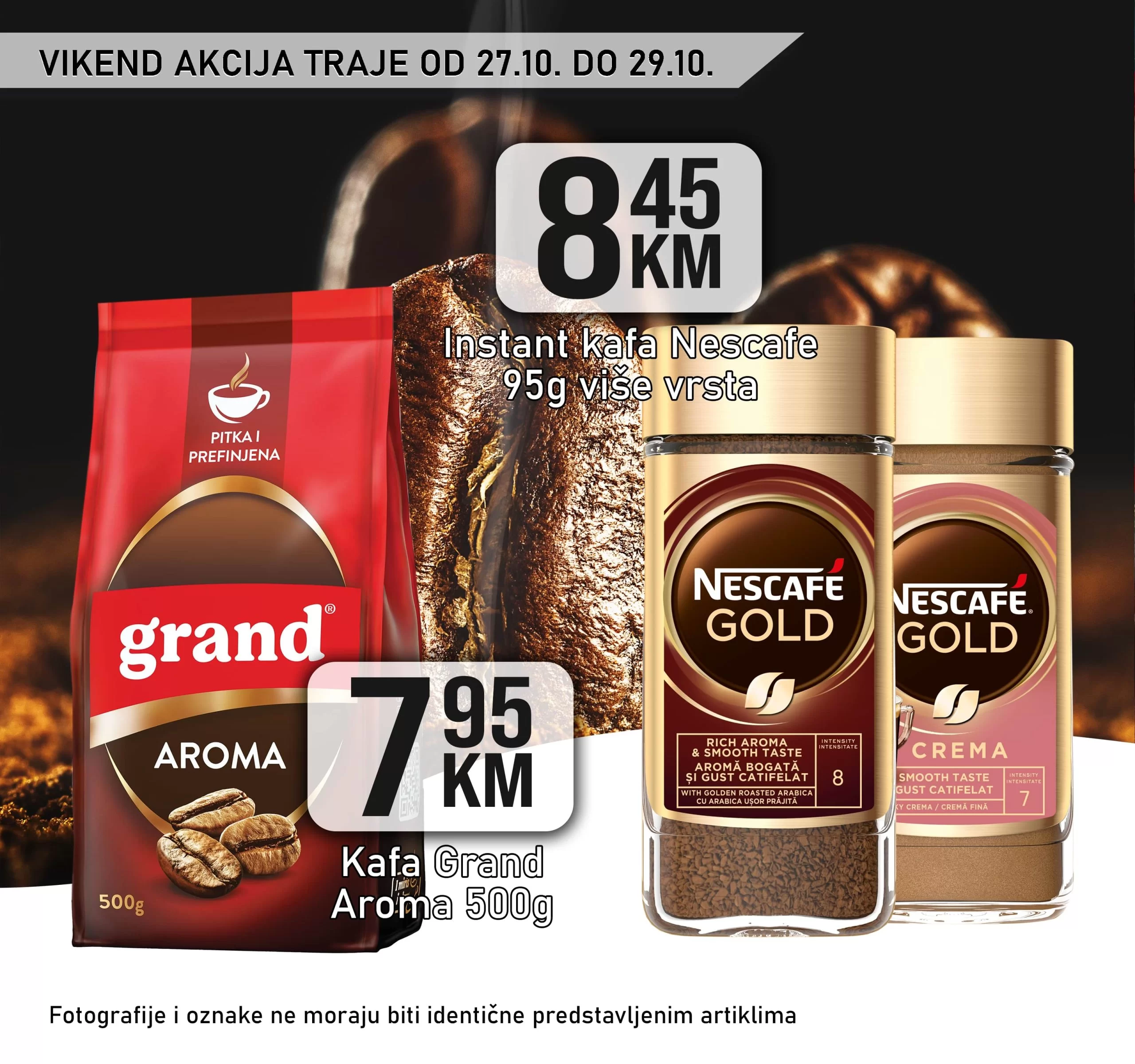 Kort vikend akcija 27-29.10.2023.