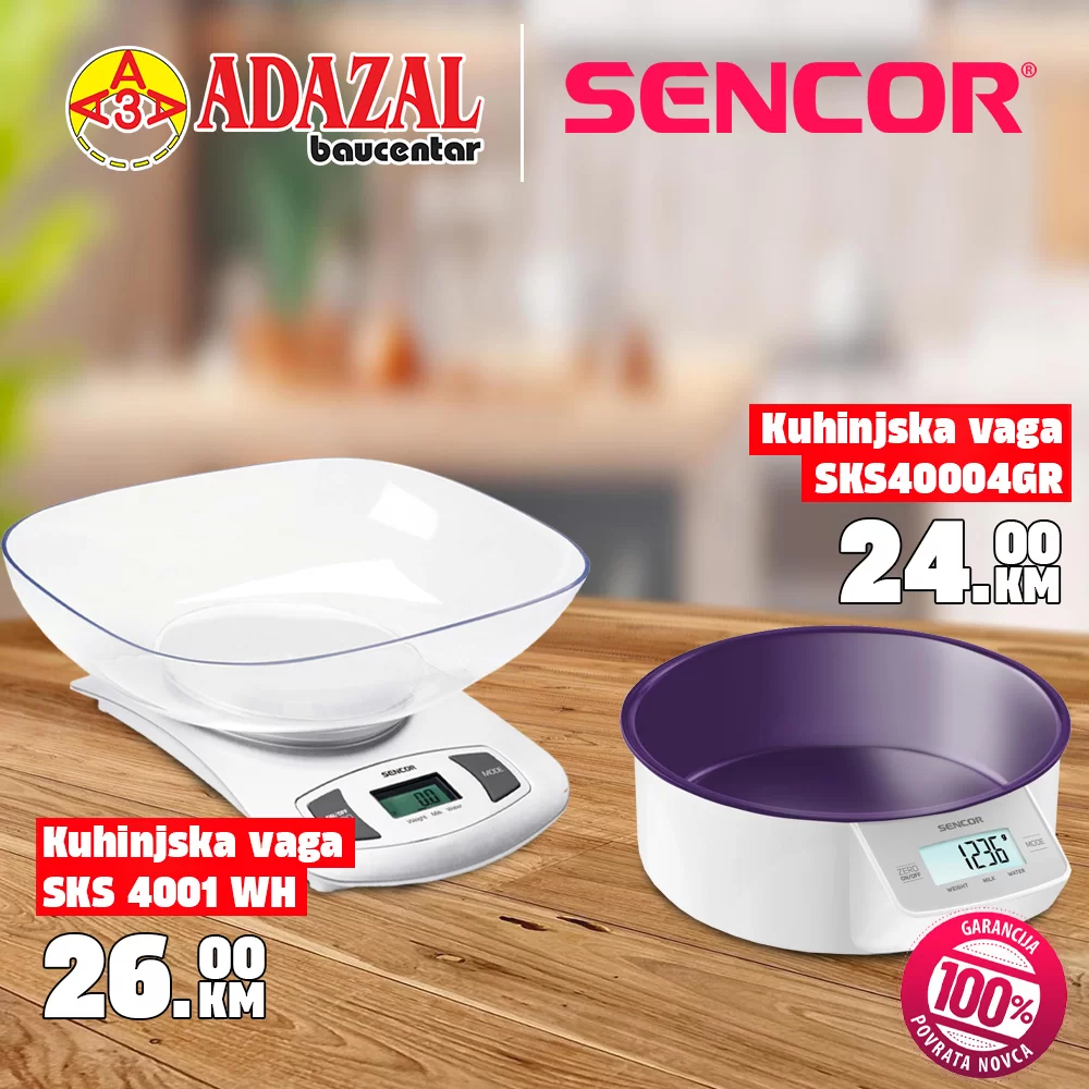 Adazal & Sencor 100% GARANCIJA POVRATA NOVCA