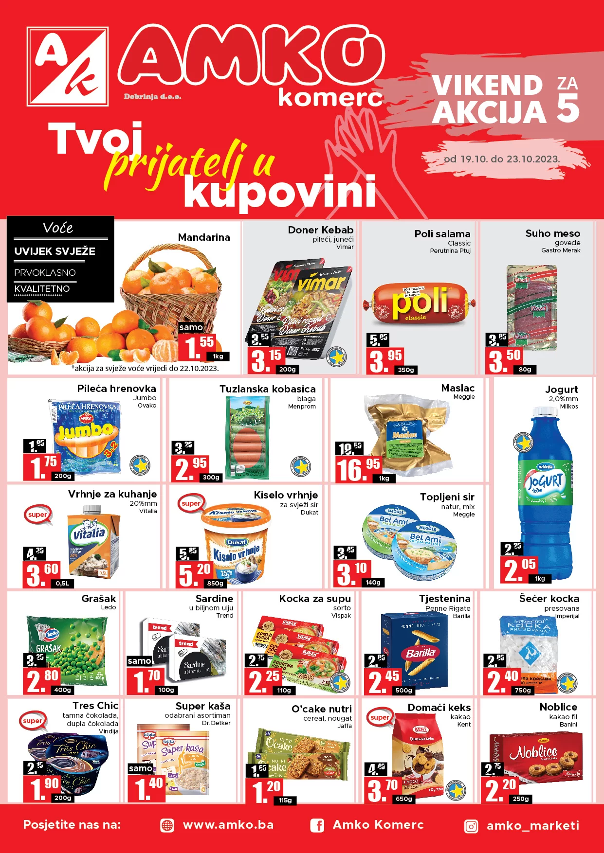 Amko vikend akcija 19-23.10.2023.