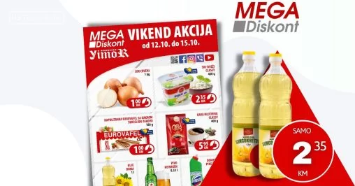 Mega Diskont vikend akcija 12-15.10.2023.