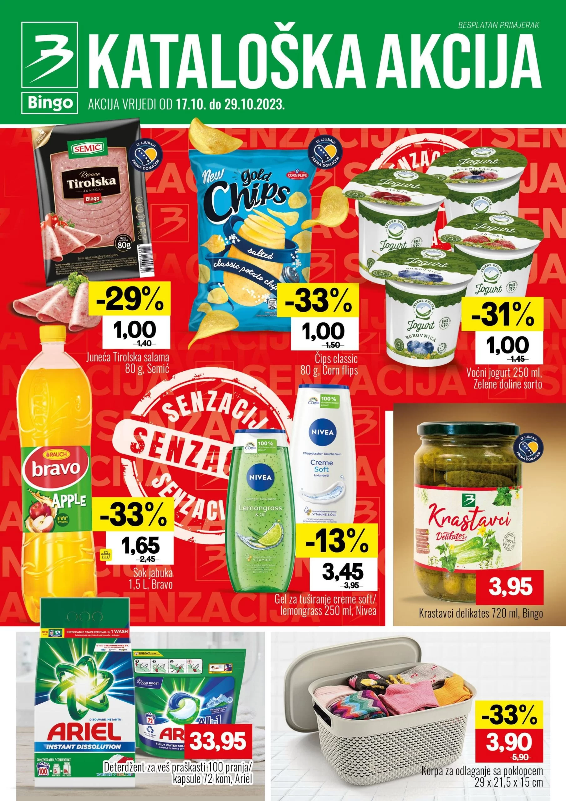 Bingo katalog SNIŽENJE DO 60% - akijca 17-29.10.2023.