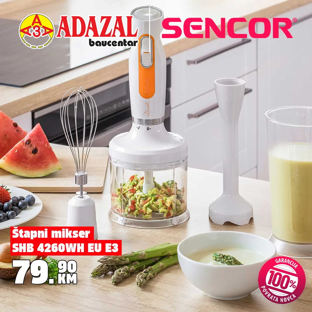 Adazal & Sencor 100% GARANCIJA POVRATA NOVCA