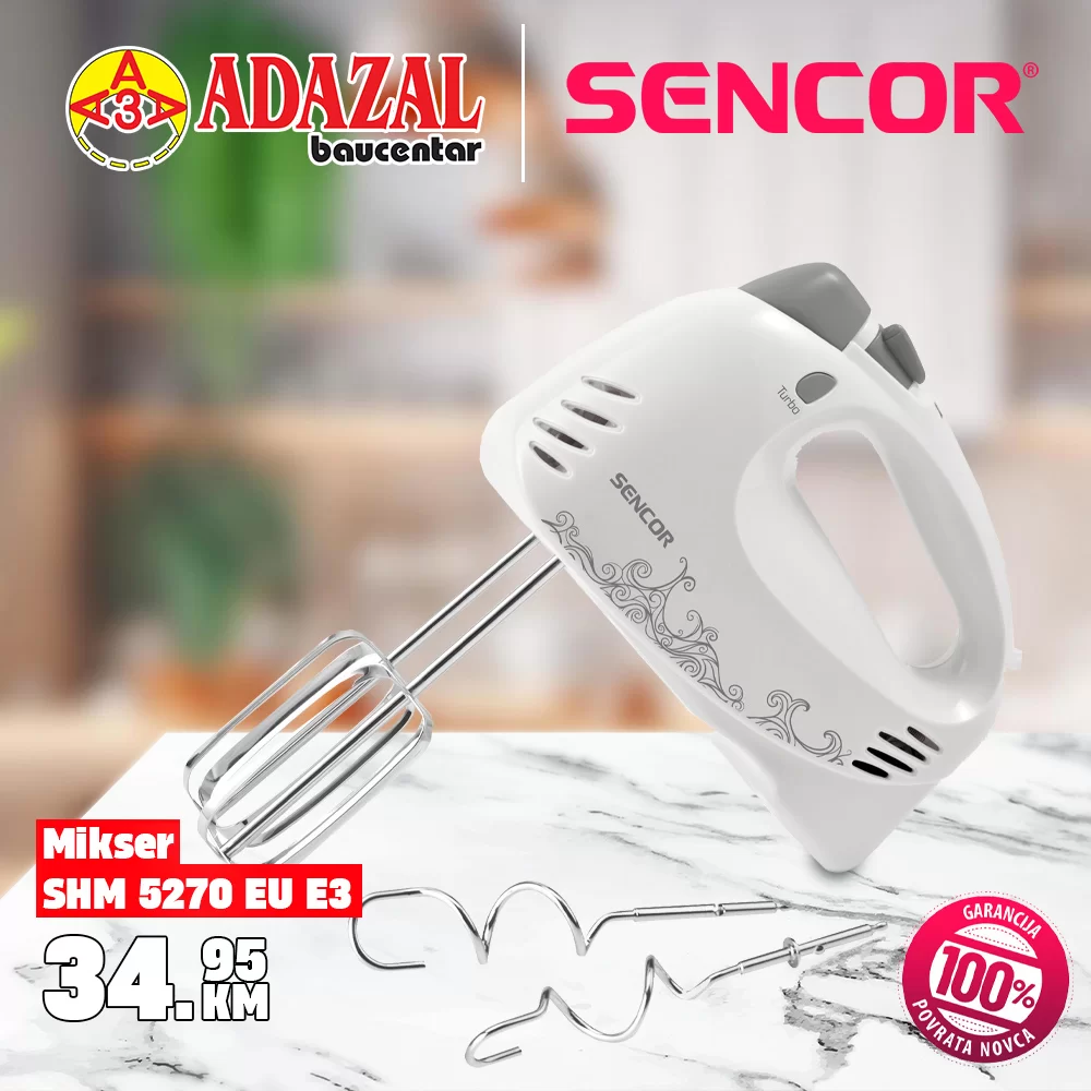 Adazal & Sencor 100% GARANCIJA POVRATA NOVCA
