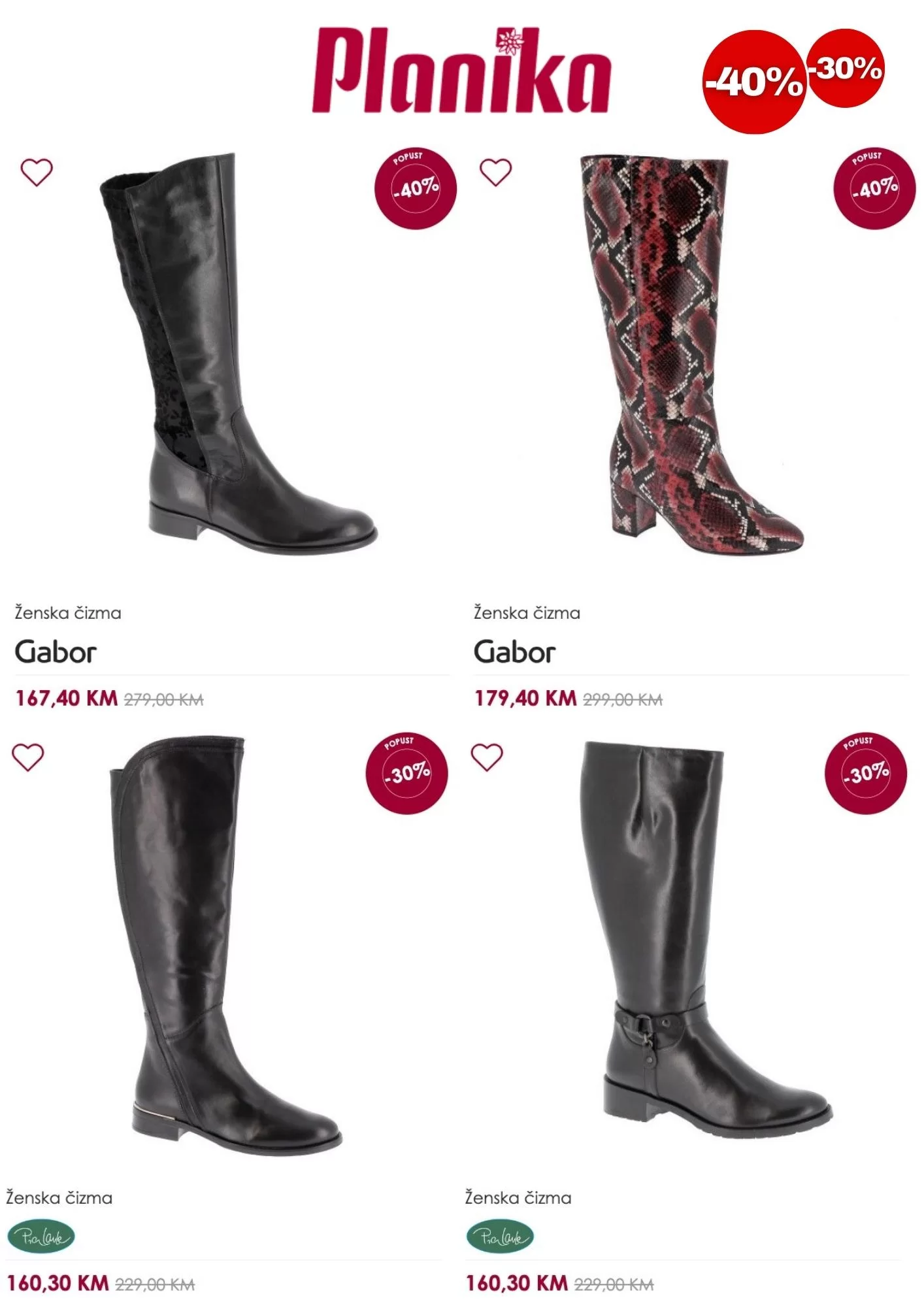 Planika SNIŽENJE DO 40%!