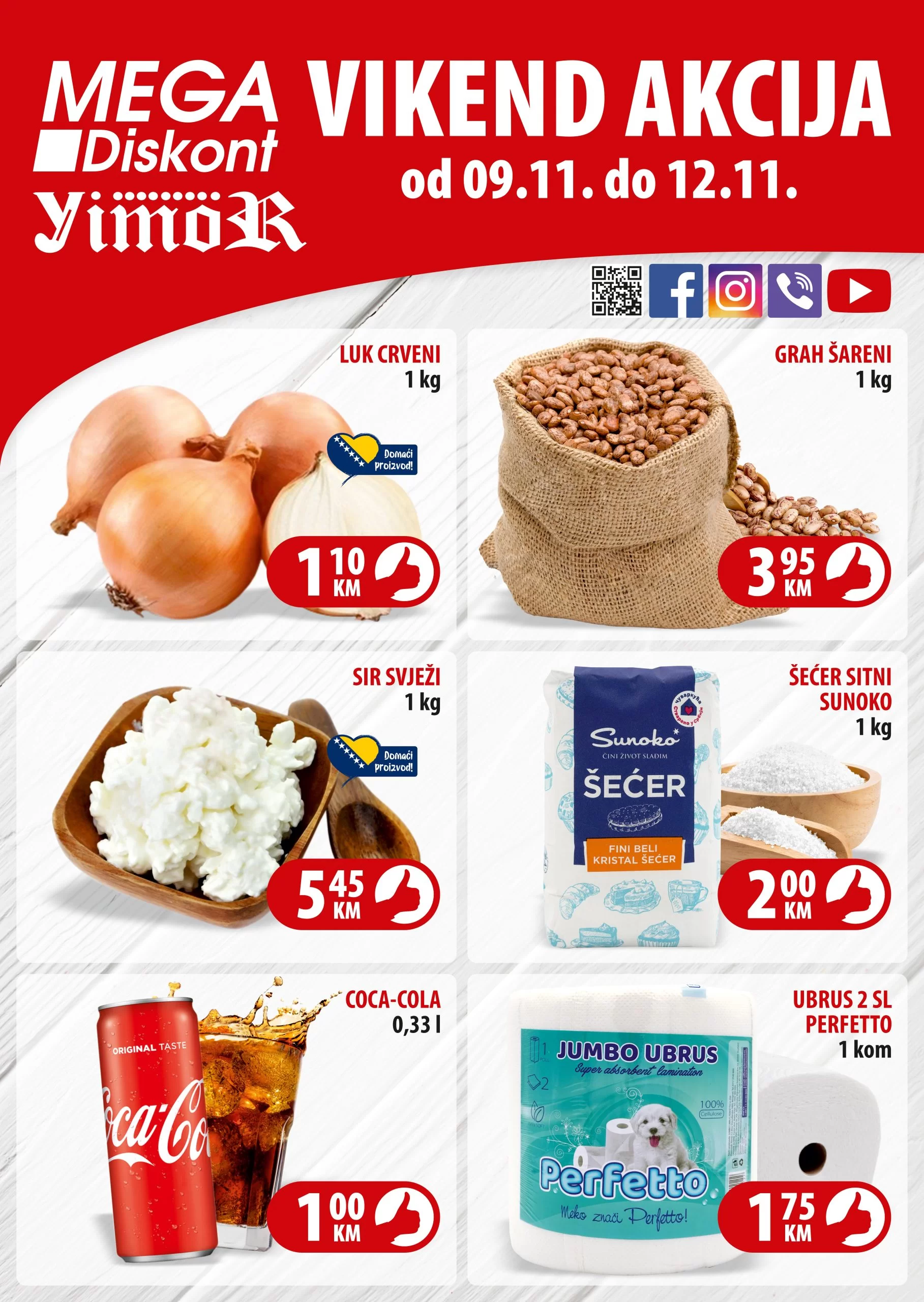 Mega Diskont vikend akcija 9-12.11.2023.