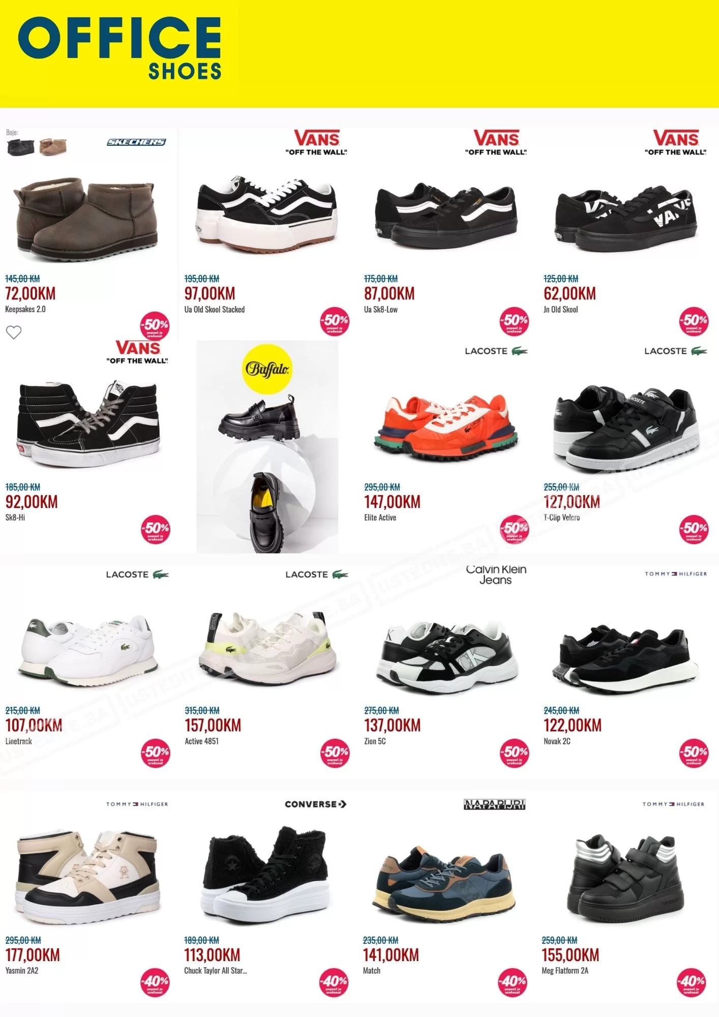 Office Shoes SNIŽENJE do 40% 28.11-11.12.2023.