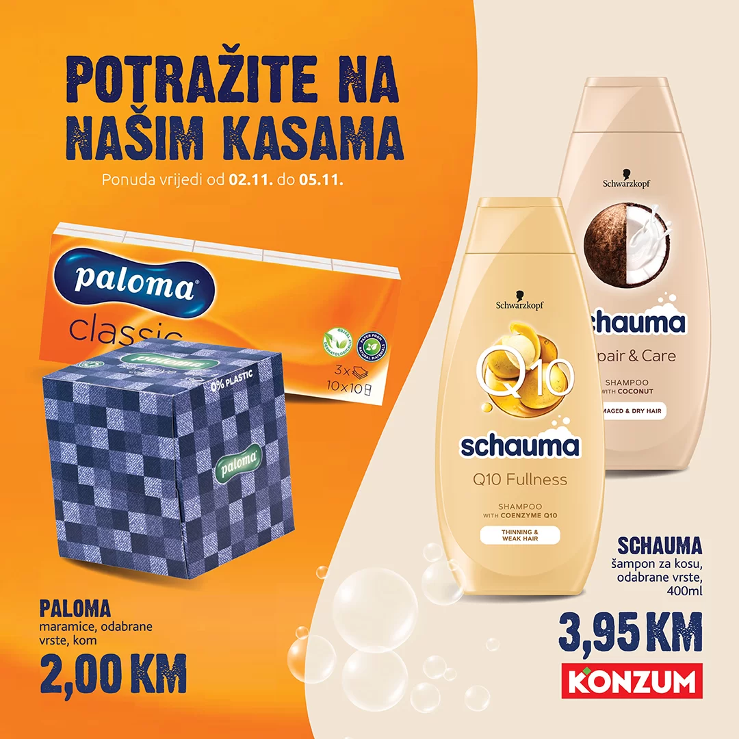 Konzum AKCIJA NA KASAMA