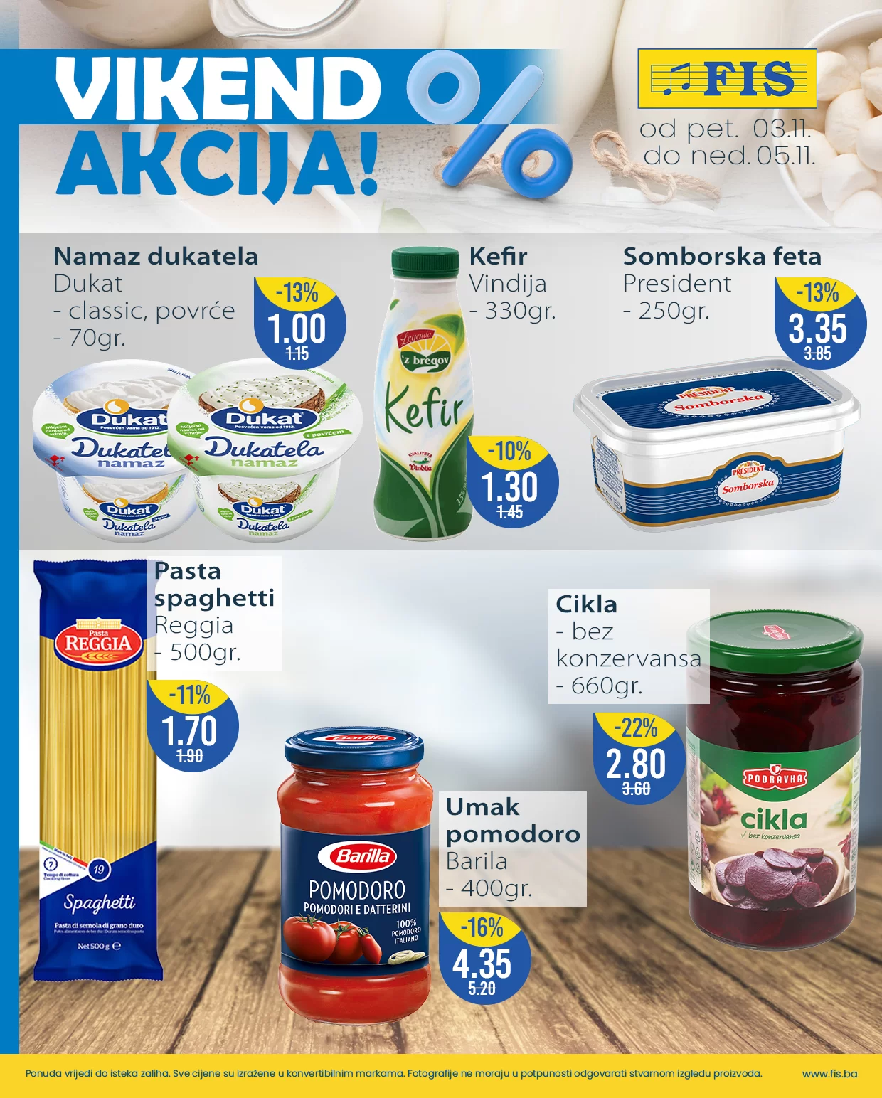 Fis vikend akcija 3-5.11.2023.