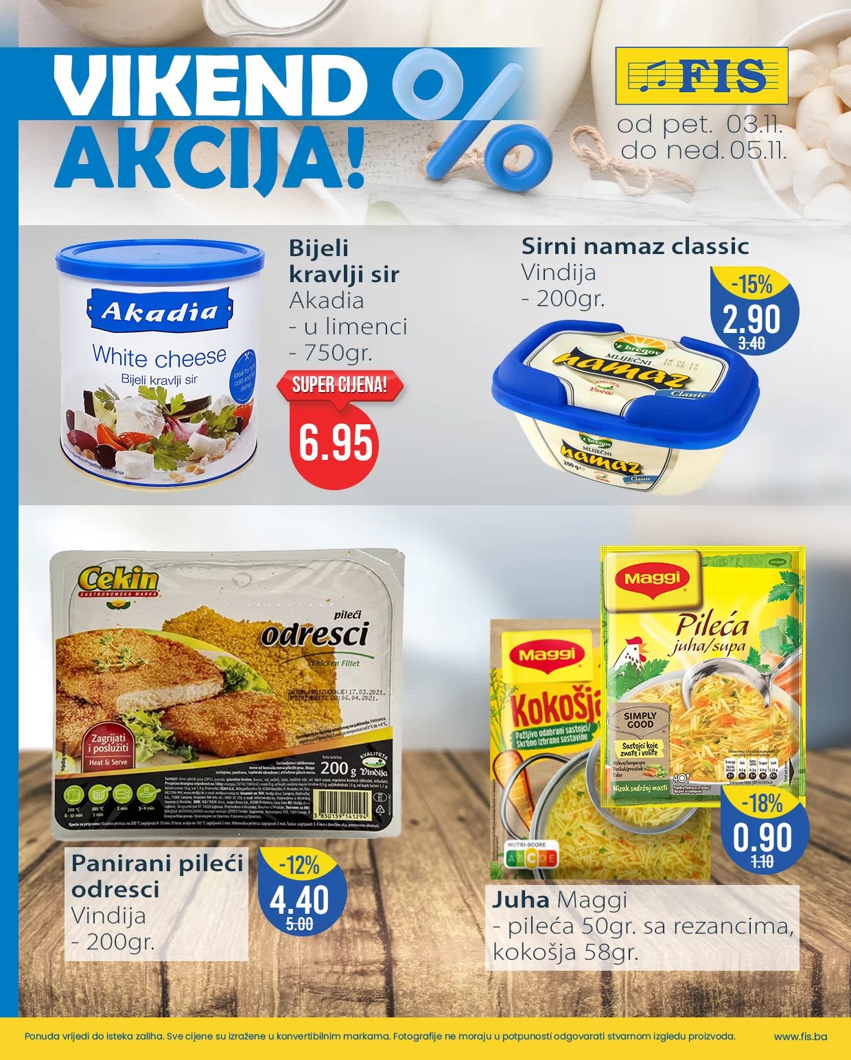 Fis vikend akcija 3-5.11.2023.