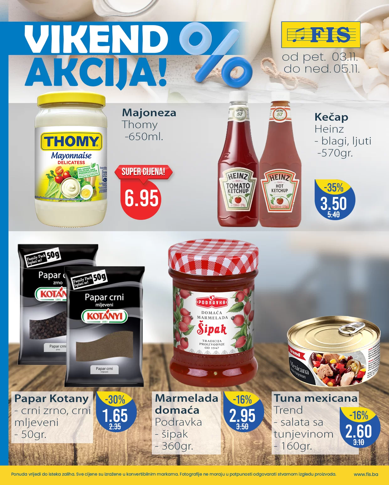 Fis vikend akcija 3-5.11.2023.