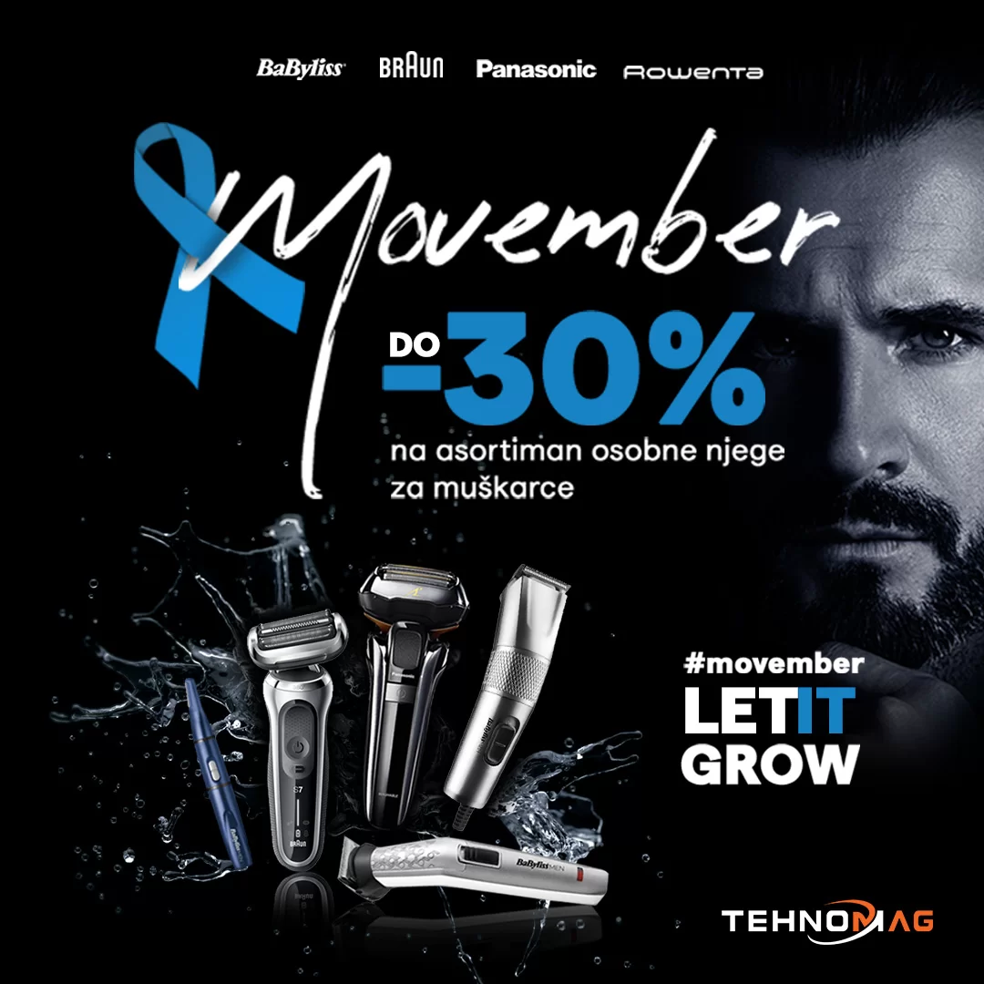Tehno Mag BiH 30% popusta BLACK MOVEMBER