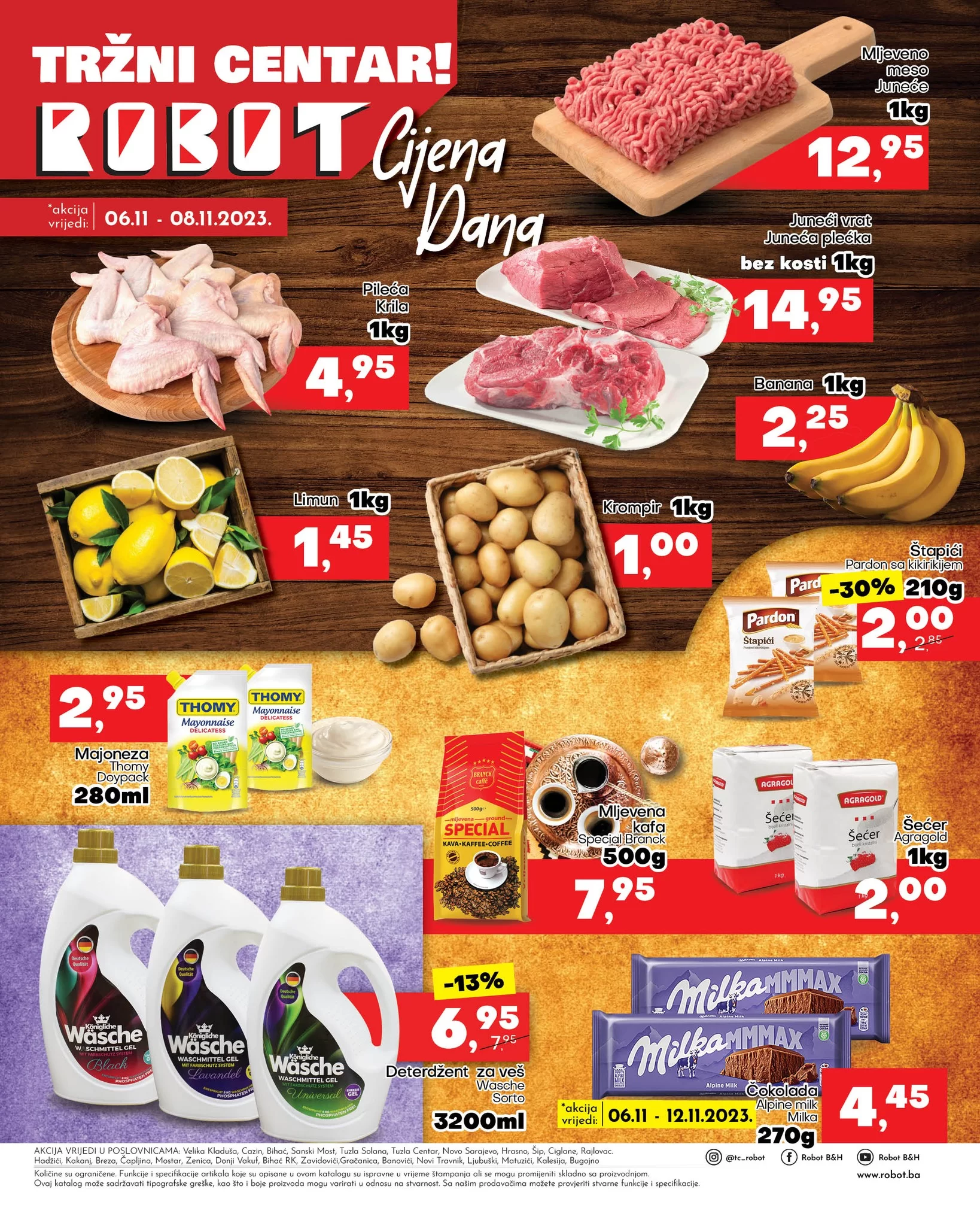 Robot akcija za početak sedmice 6-8.11.2023. 