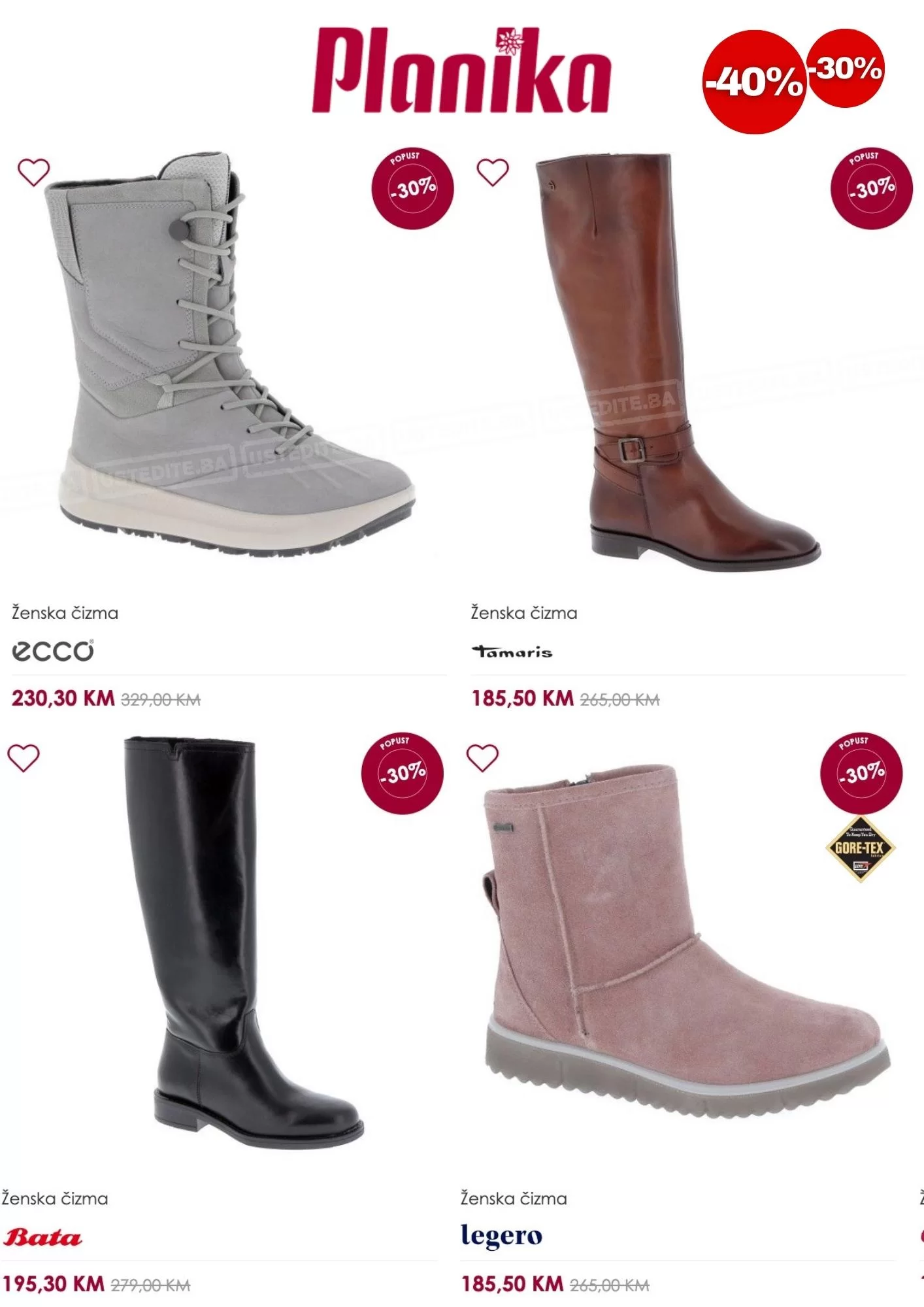 Planika SNIŽENJE DO 40%!