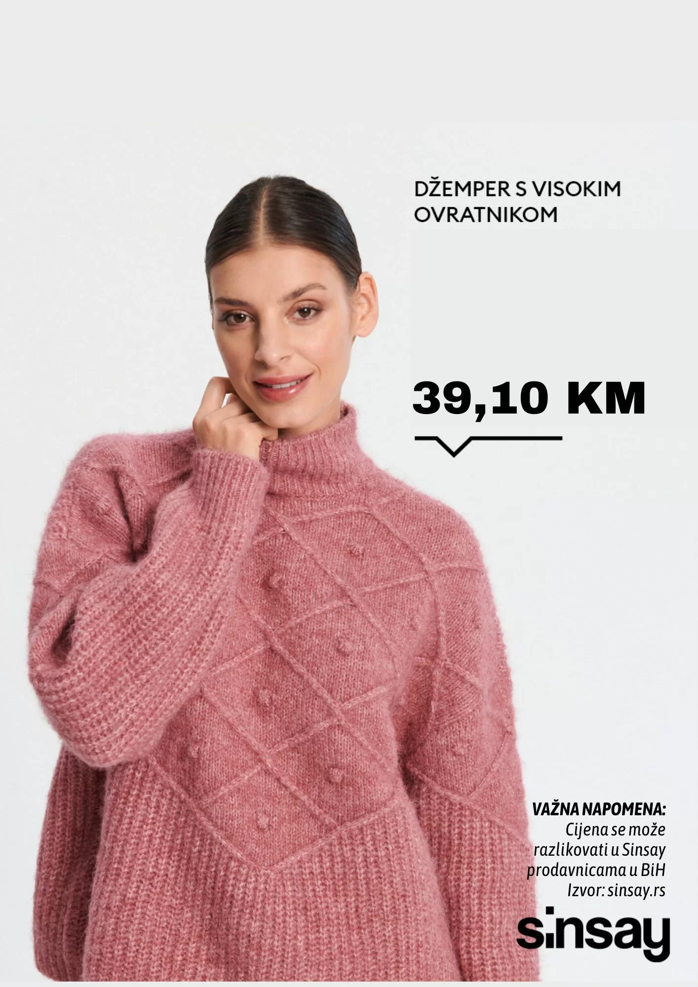 Sinsay DŽEMPERI po SUPER CIJENAMA