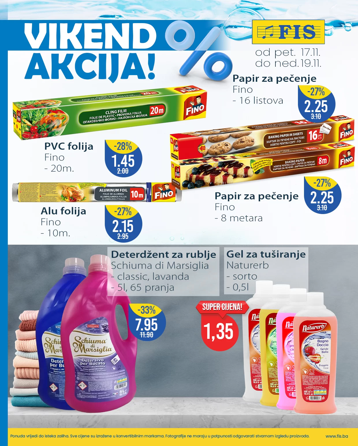 Fis vikend akcija 17-19.11.2023.