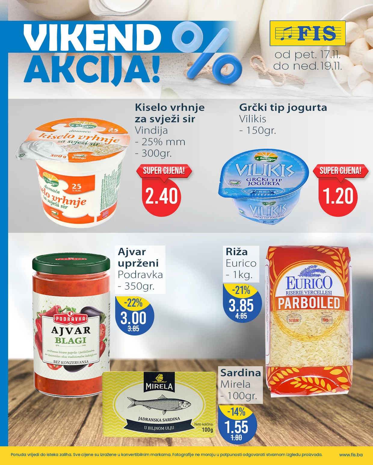 Fis vikend akcija 17-19.11.2023.