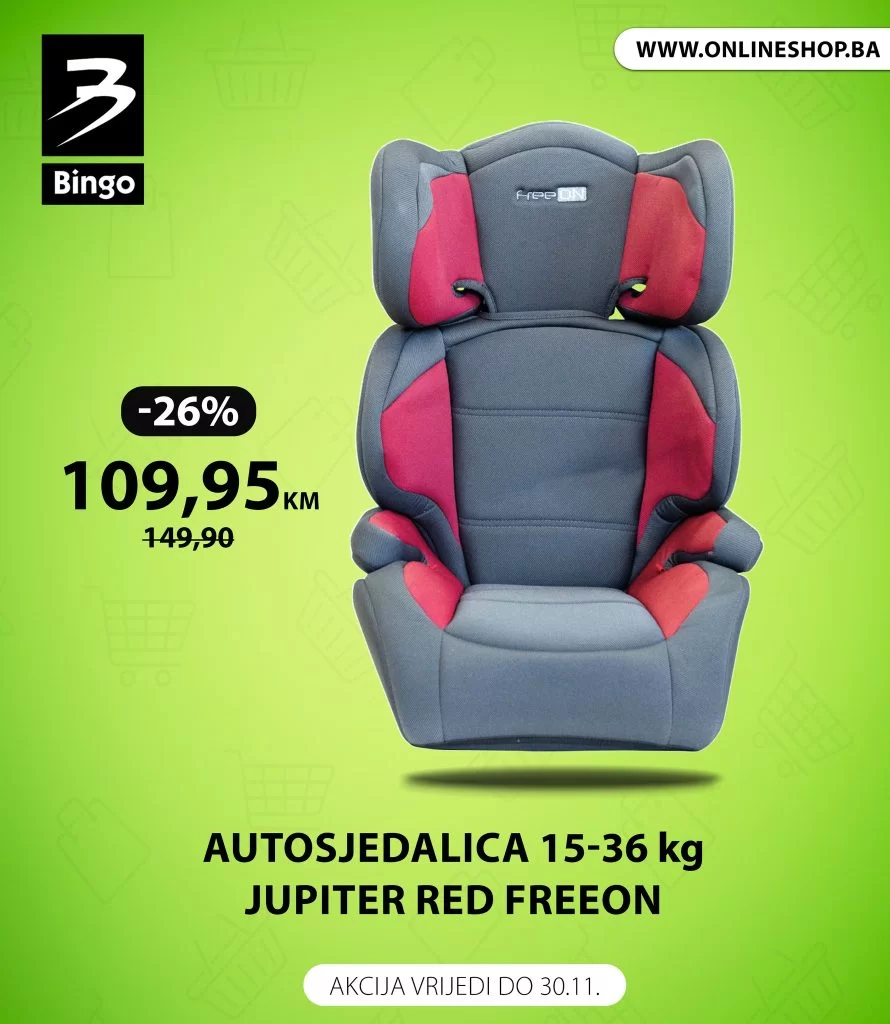 Bingo online shop - AUTOSJEDALICE - akcija do 30.11.2023.