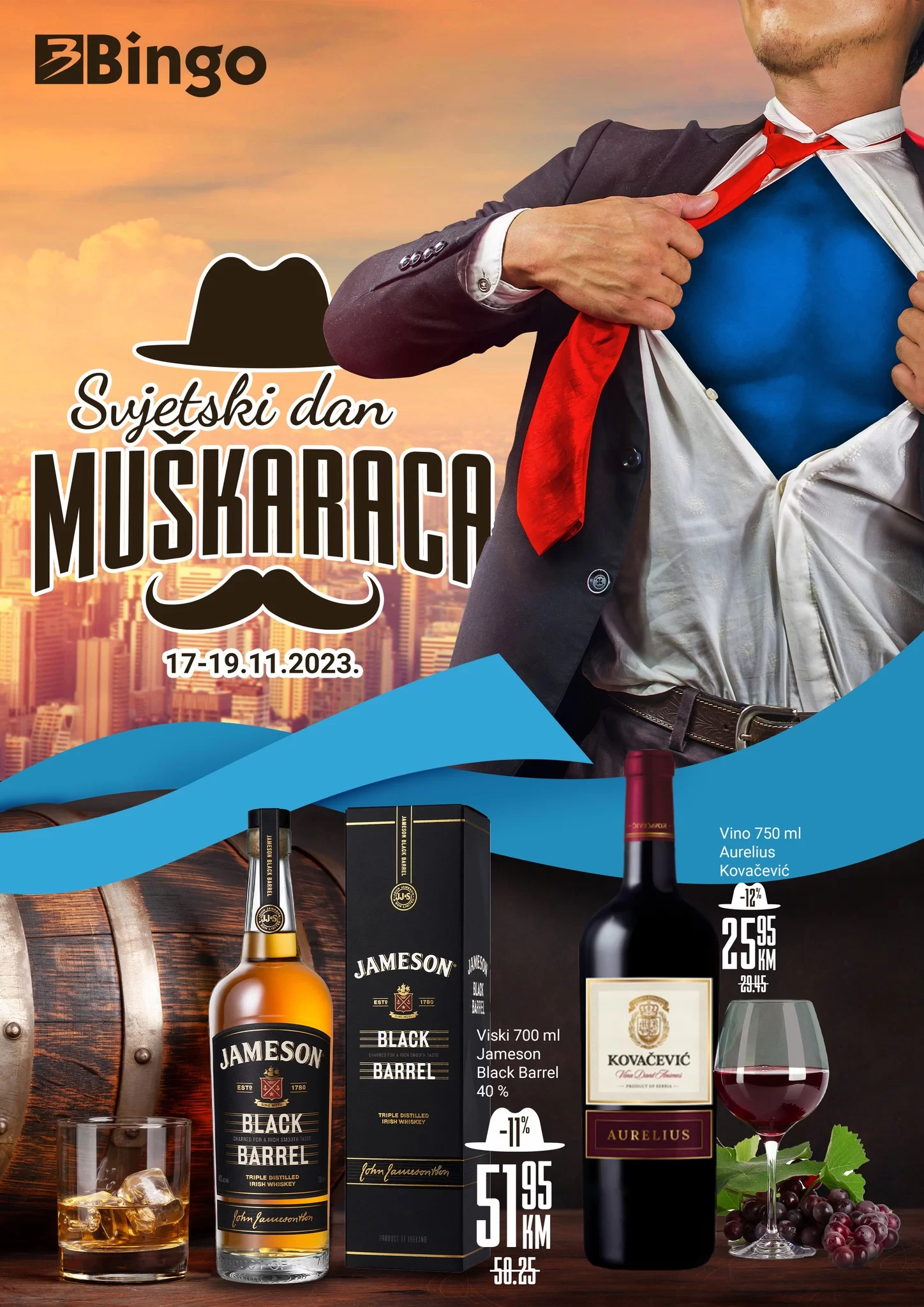 Bingo katalog SVJETSKI DAN MUŠKARACA - akcija 17-19.11.2023.