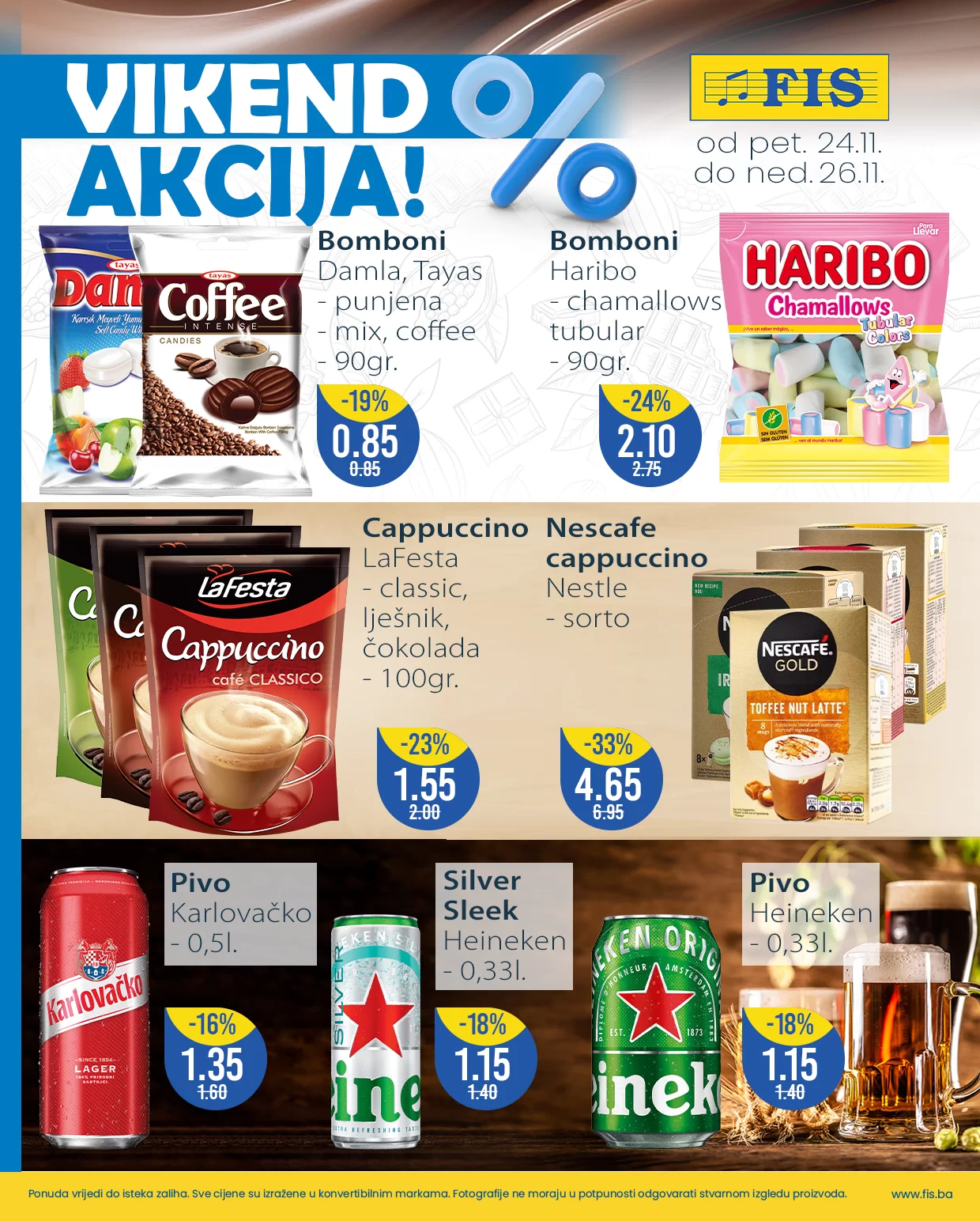 Fis vikend akcija 24-26.11.2023.