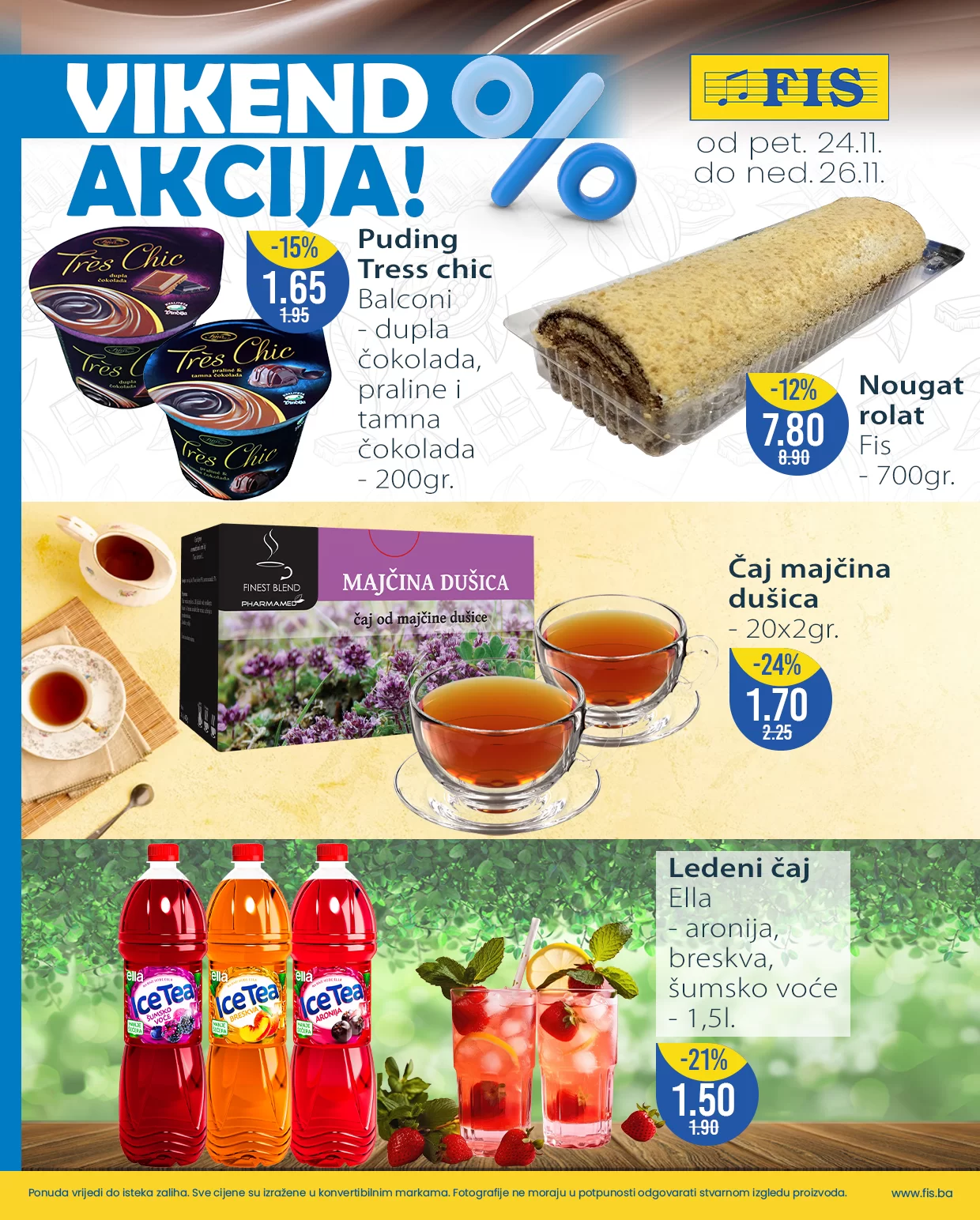 Fis vikend akcija 24-26.11.2023.