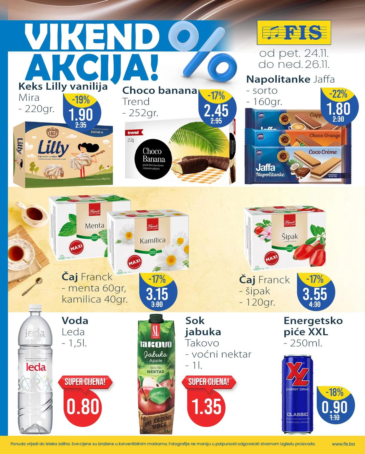 Fis vikend akcija 24-26.11.2023.