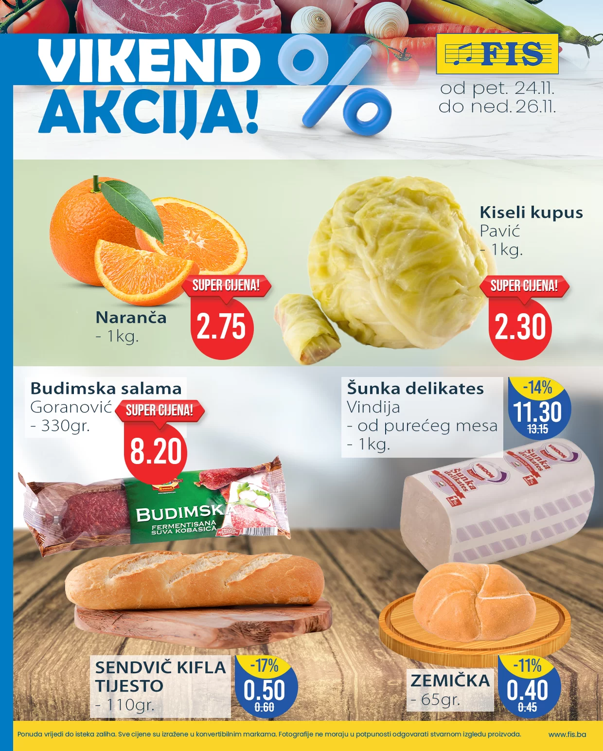 Fis vikend akcija 24-26.11.2023.