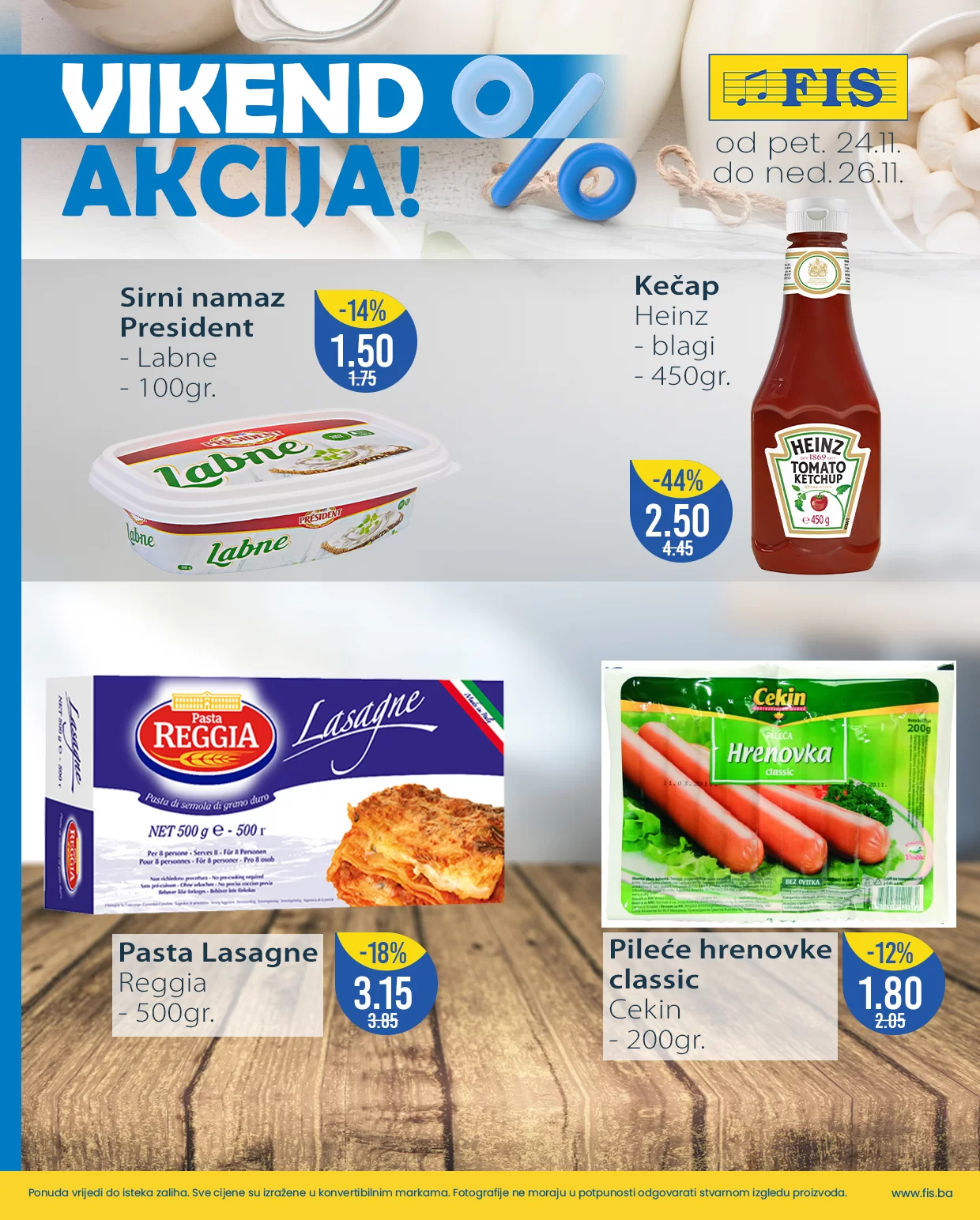 Fis vikend akcija 24-26.11.2023.