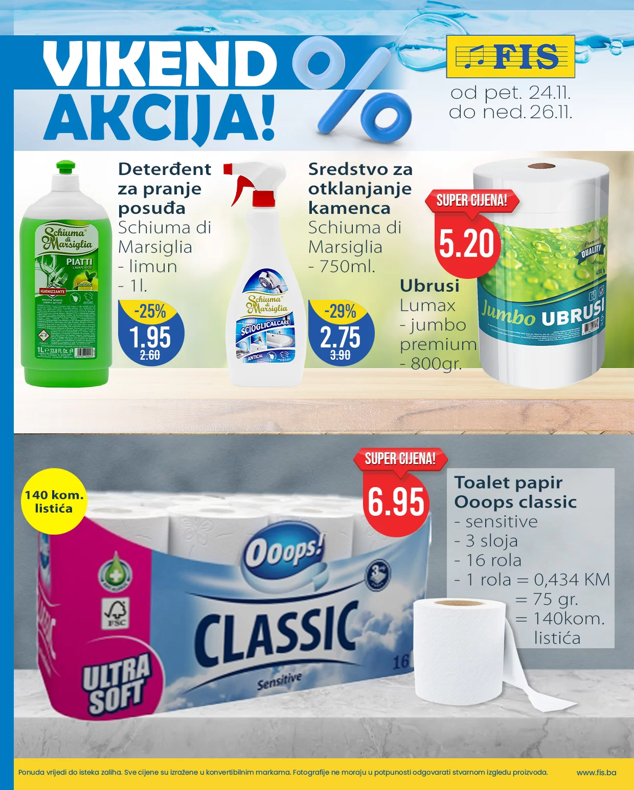 Fis vikend akcija 24-26.11.2023.