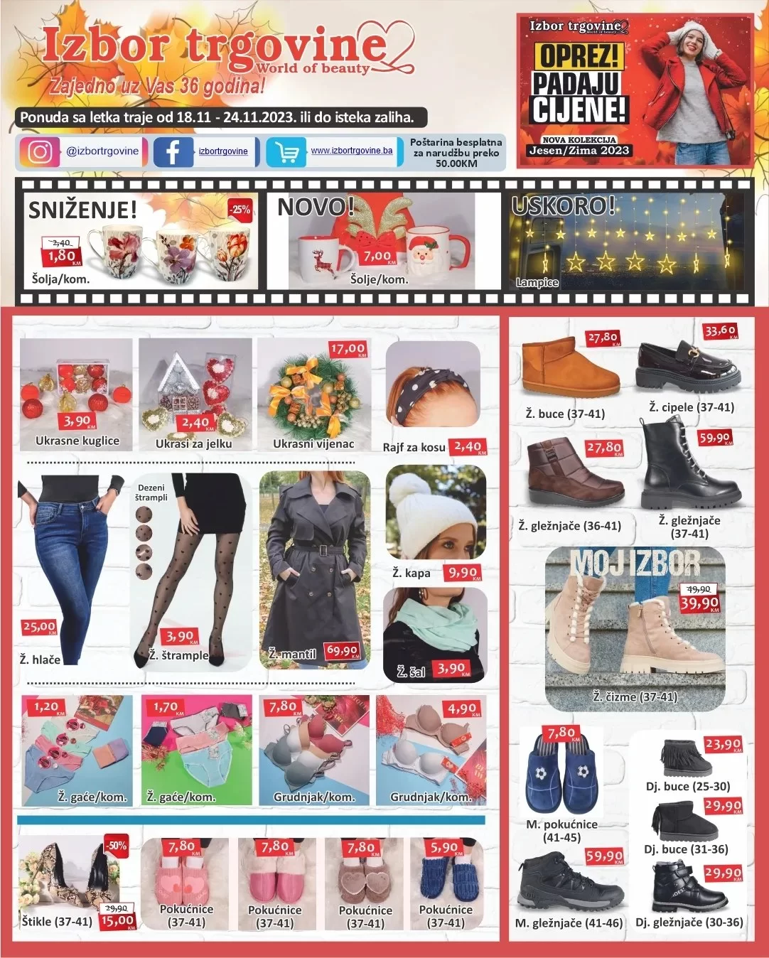 Izbor trgovine katalog 18-24.11.2023.