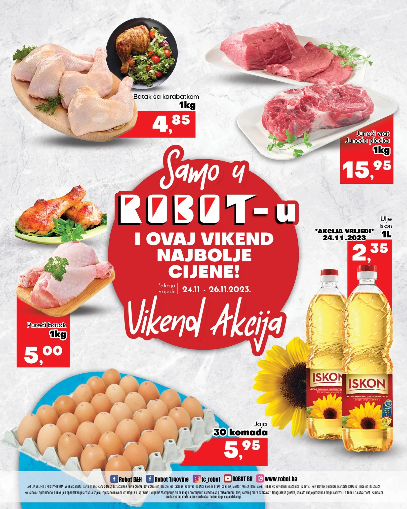 Robot vikend akcija 24-26.11.2023.