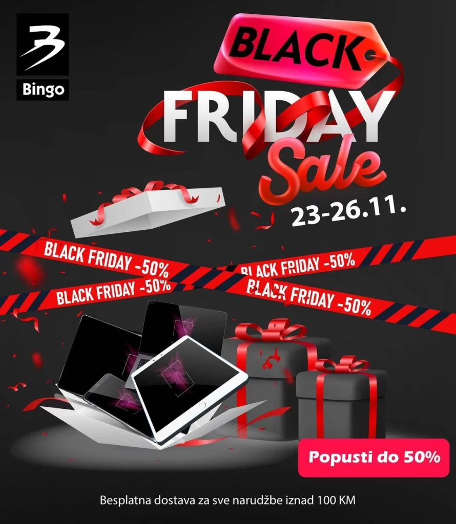 Bingo online shop BLACK FRIDAY 24-26.11.2023.