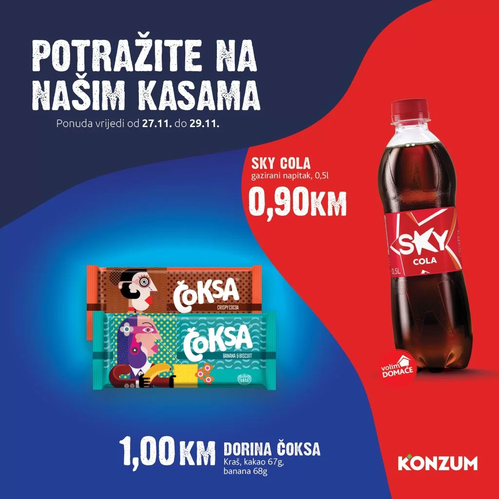 Konzum AKCIJA NA KASAMA