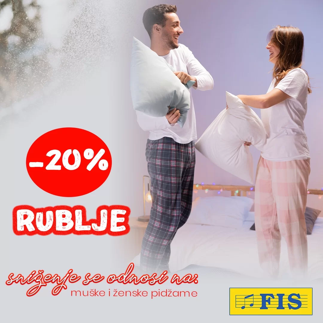 Fis vikend akcija TEKSTIL & OBUĆA 1-3.12.2023.