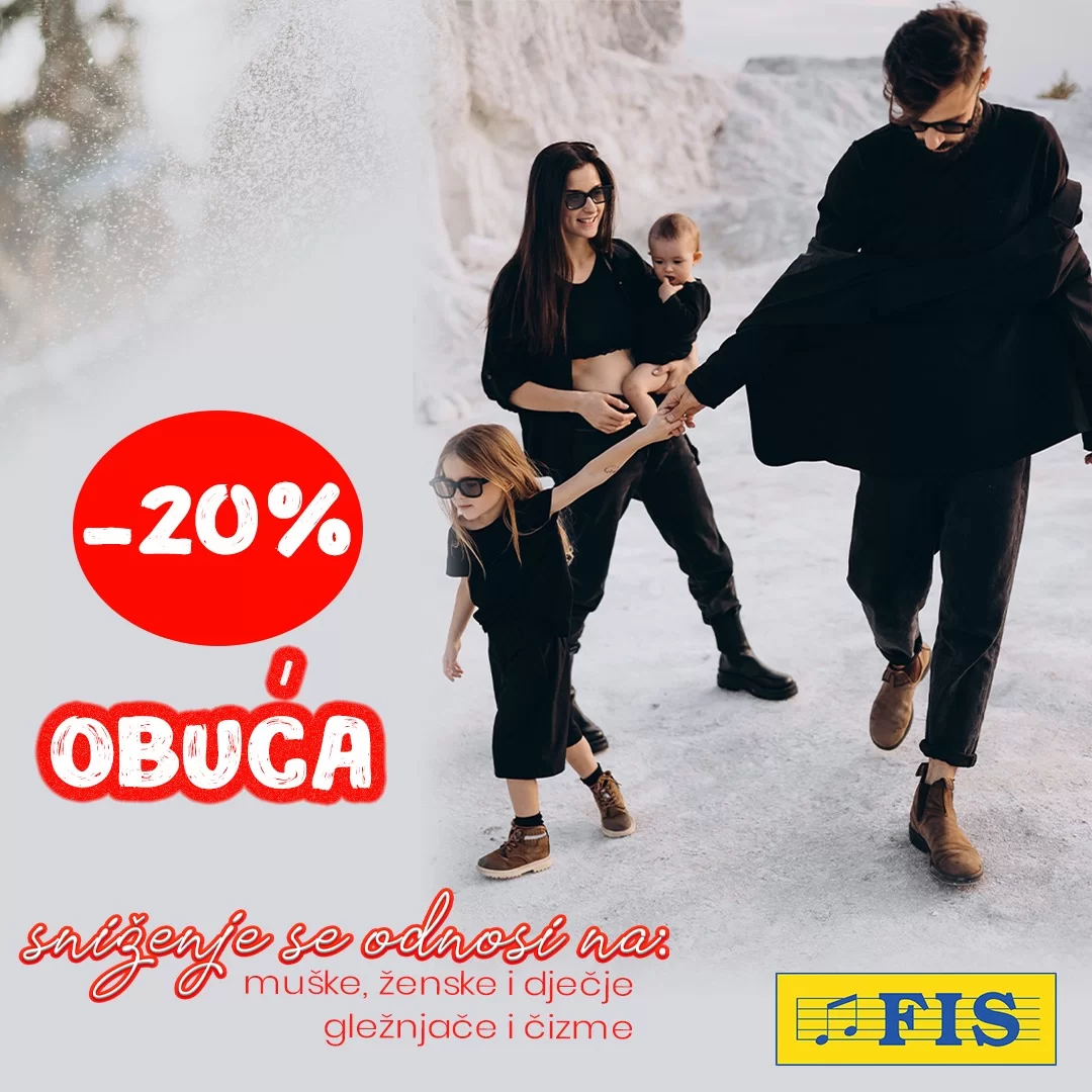 Fis vikend akcija TEKSTIL & OBUĆA 1-3.12.2023. 