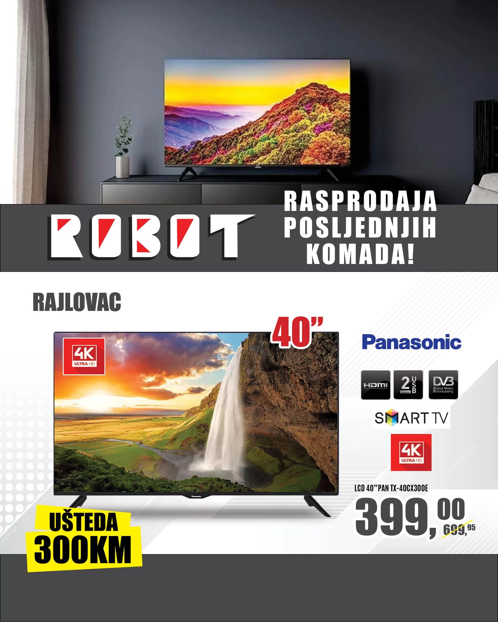 Robot SPEKTAKULARNA RASPRODAJA