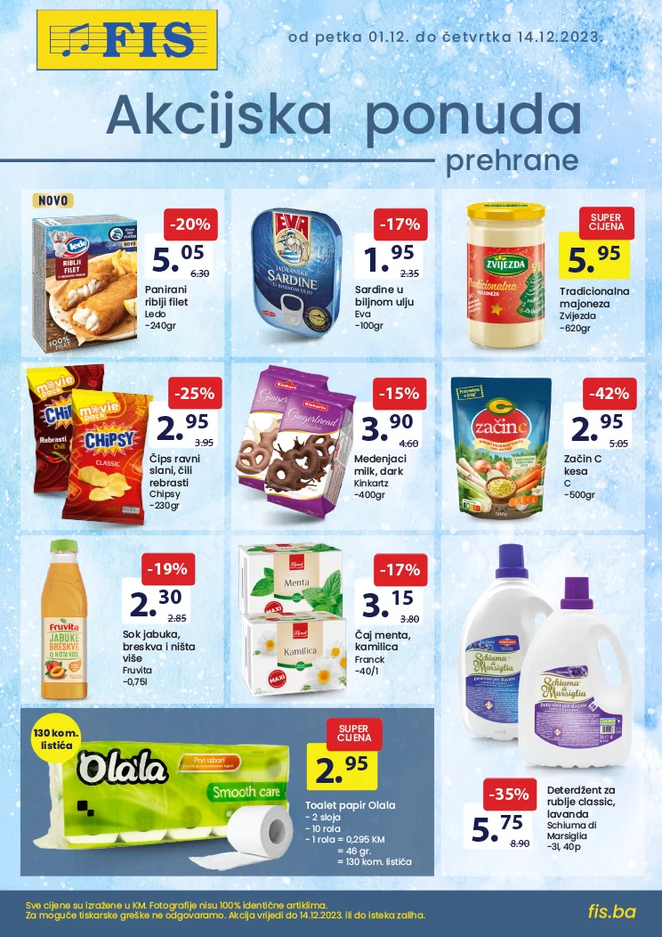 Fis katalog PREHRANA & HEMIJA 1-14.12.2023.