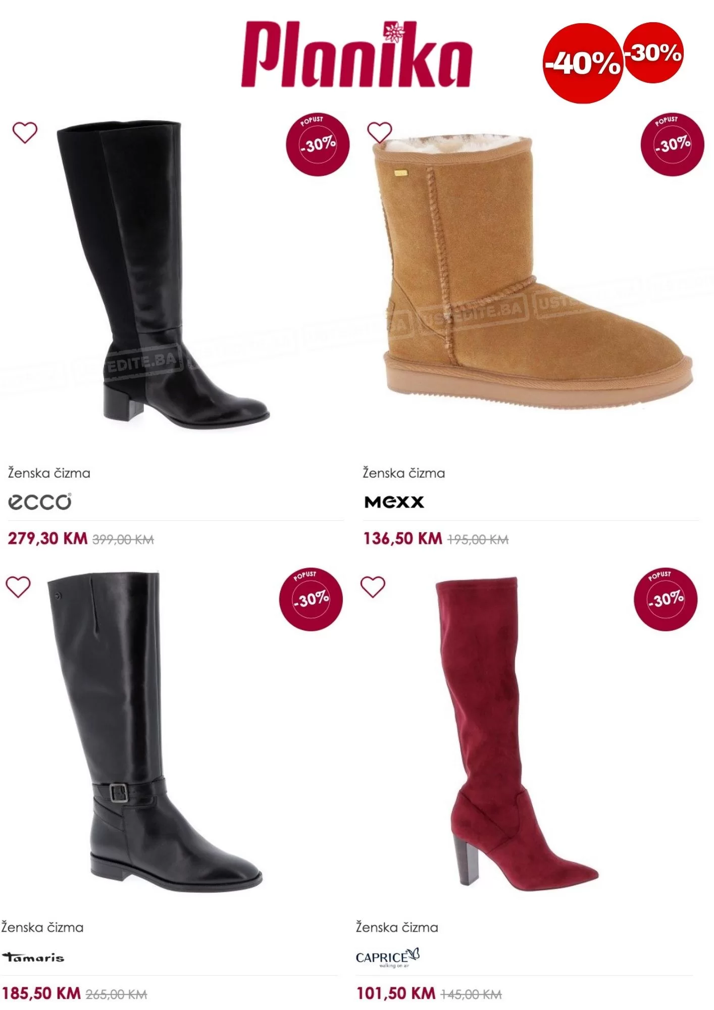 Planika SNIŽENJE DO 40%!