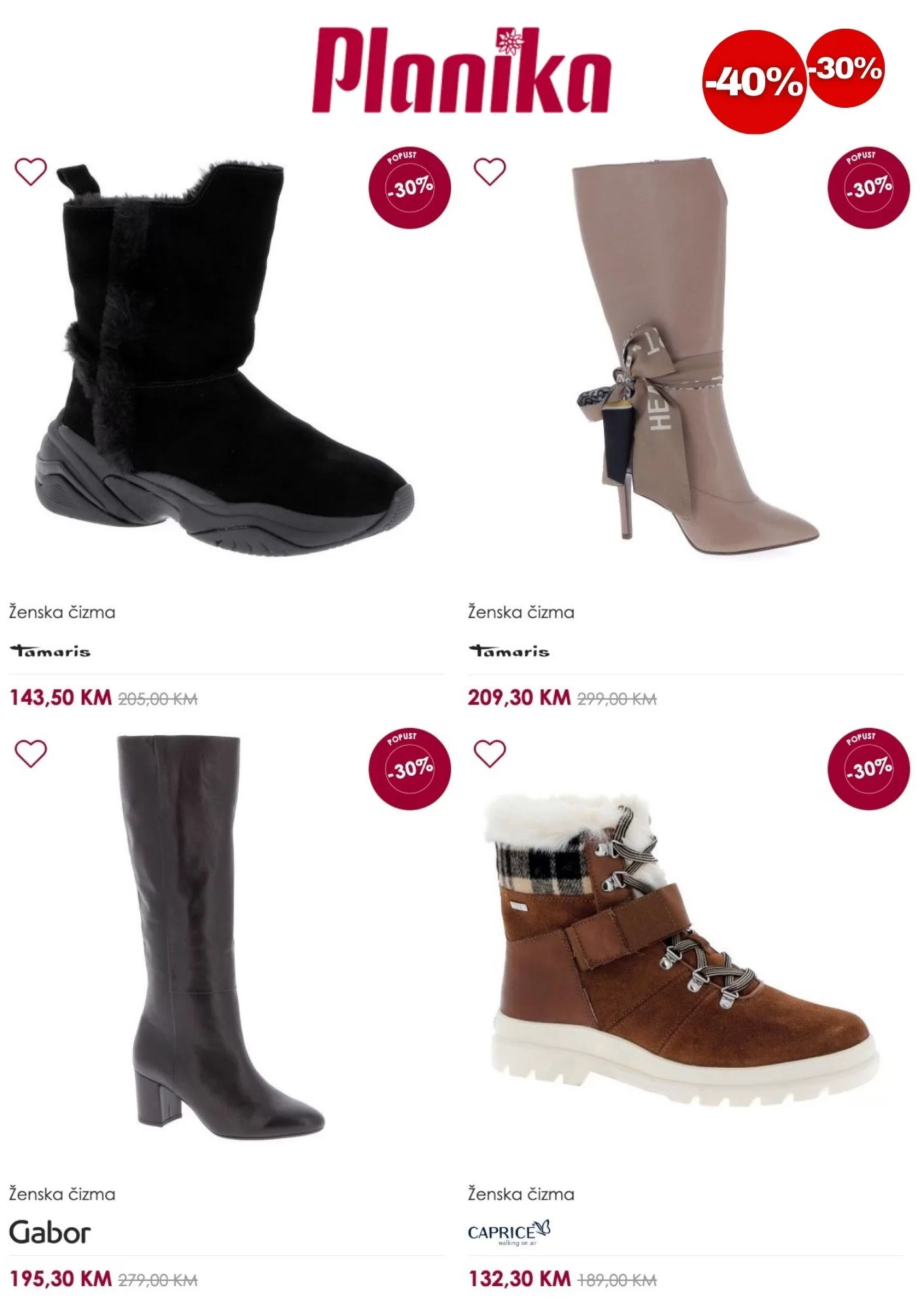 Planika SNIŽENJE DO 40%!