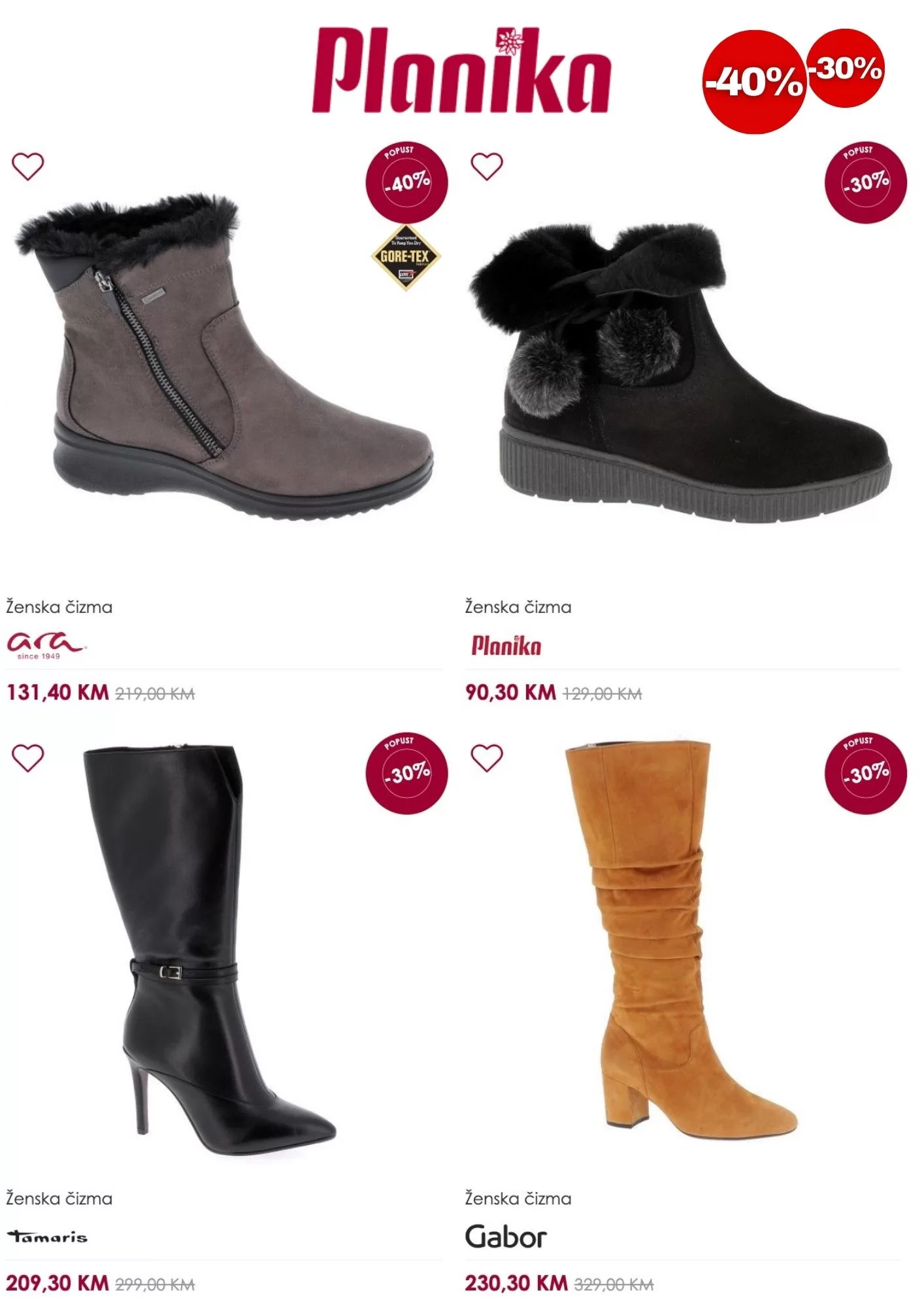 Planika SNIŽENJE DO 40%!