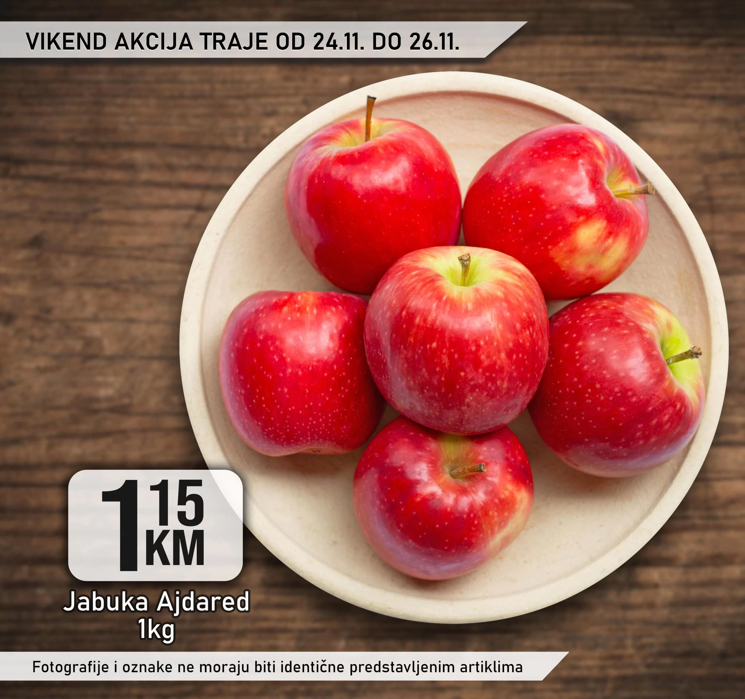 Kort vikend akcija 24-26.11.2023.  