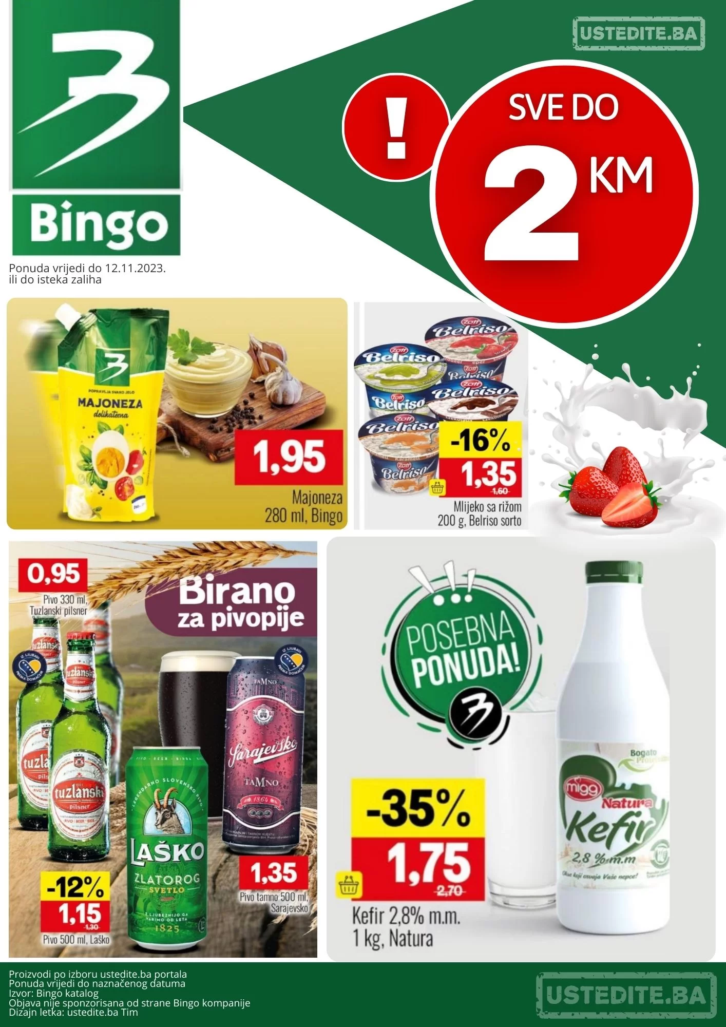 Bingo SVE DO 2 KM