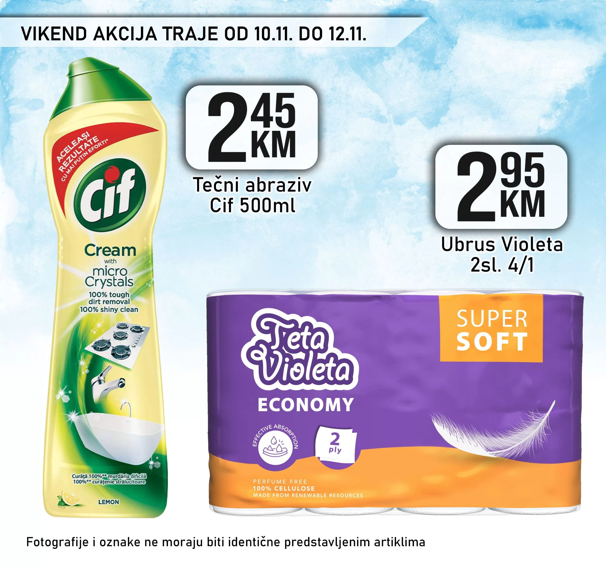 Kort vikend akcija 10-12.11.2023.