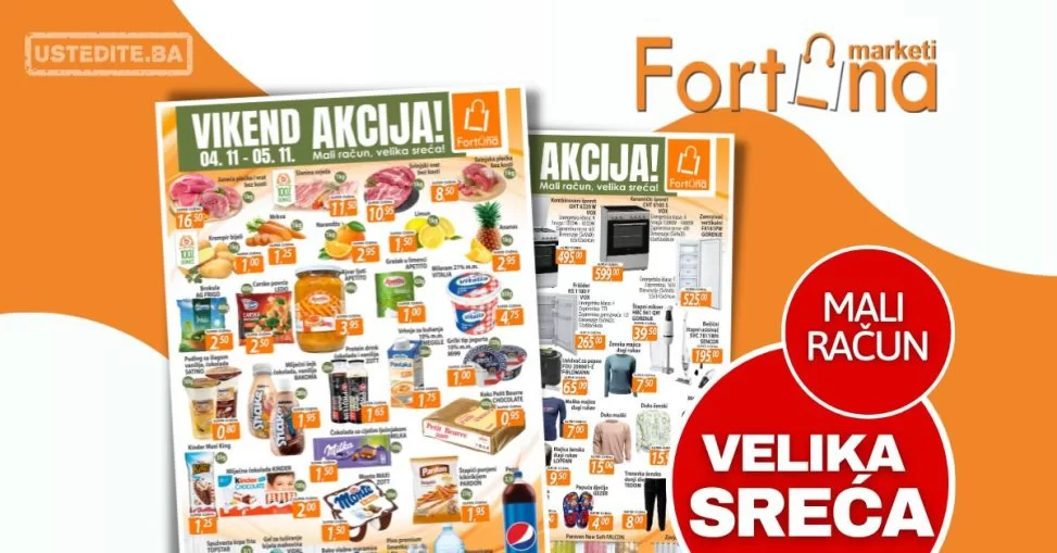Fortuna vikend akcija 4-5.11.2023.