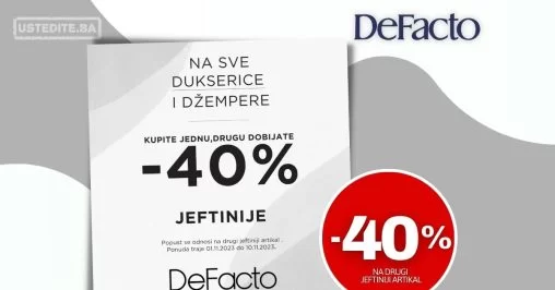 DeFacto SNIŽENJE