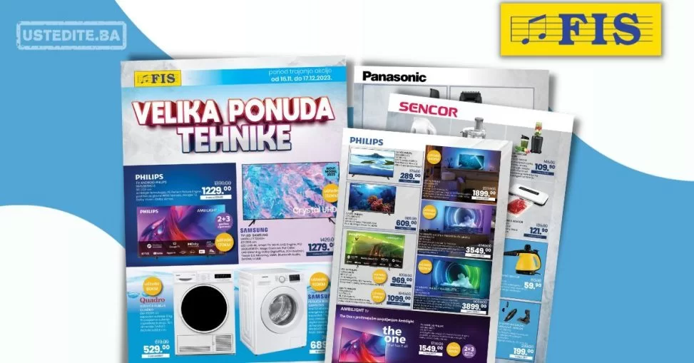 Fis katalog VELIKA PONUDA TEHNIKA 16.11-17.12.2023.