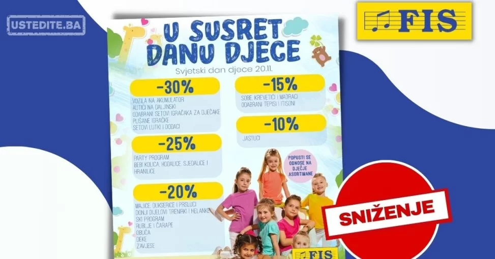 Fis akcija SVJETSKI DAN DJECE 18-21.11.2023.