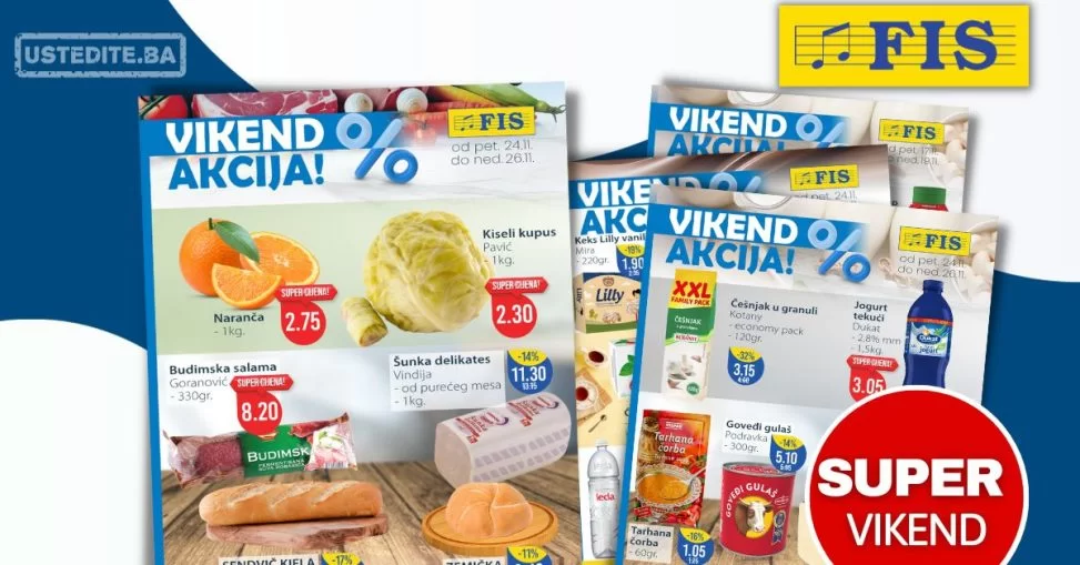 Fis vikend akcija 24-26.11.2023.